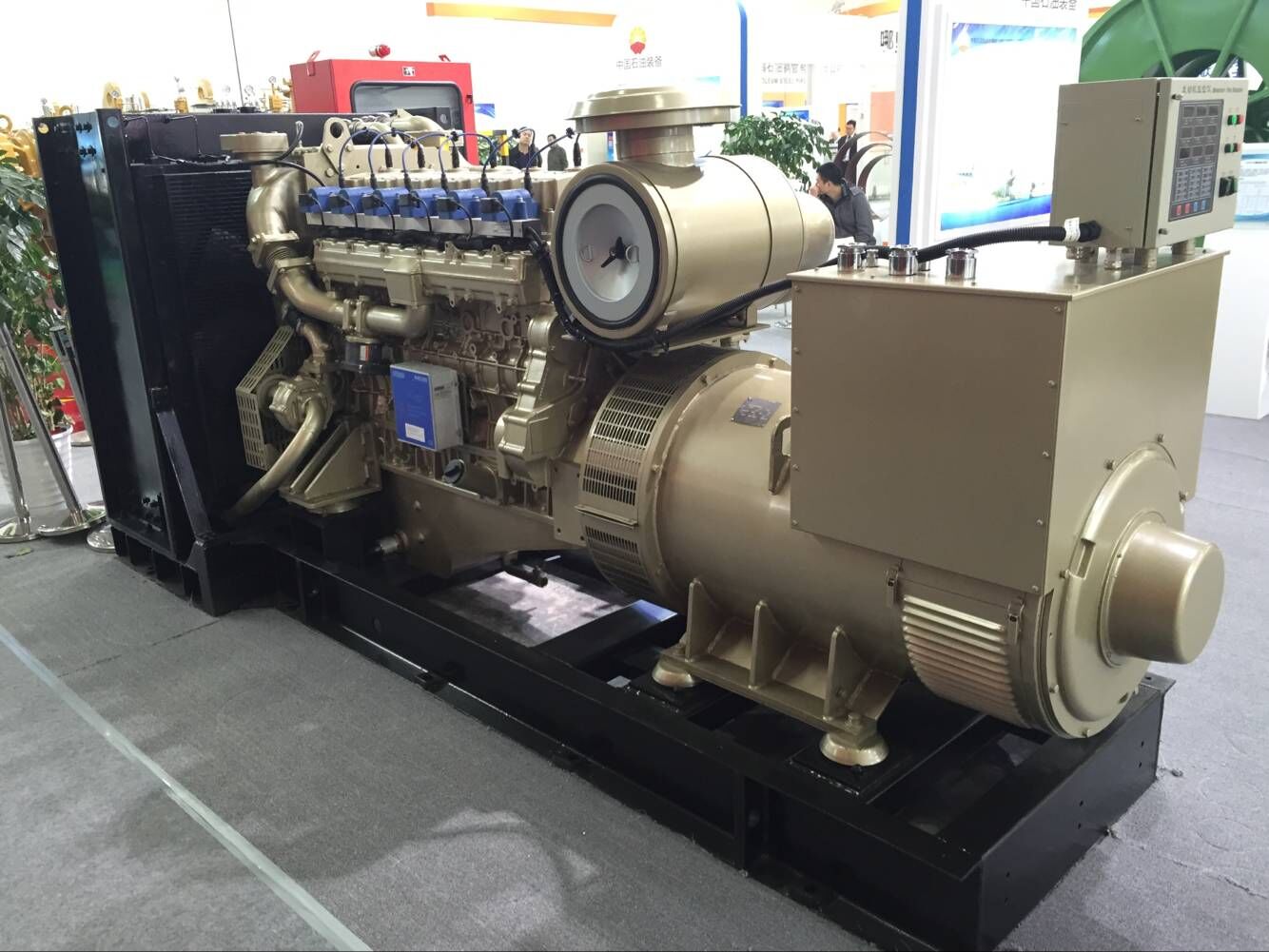 Groupe électrogène à gaz 350 kW