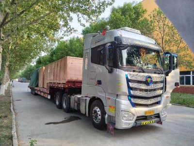 Five 2000GF10-T Natural Gas Generator Sets  Delivering