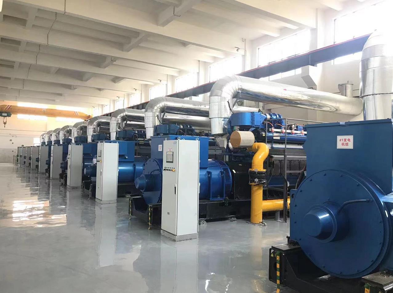 مجموعات مولدات الغاز الحيوي 24*500 كيلوواط 24*500 KW Biogas Generator Sets